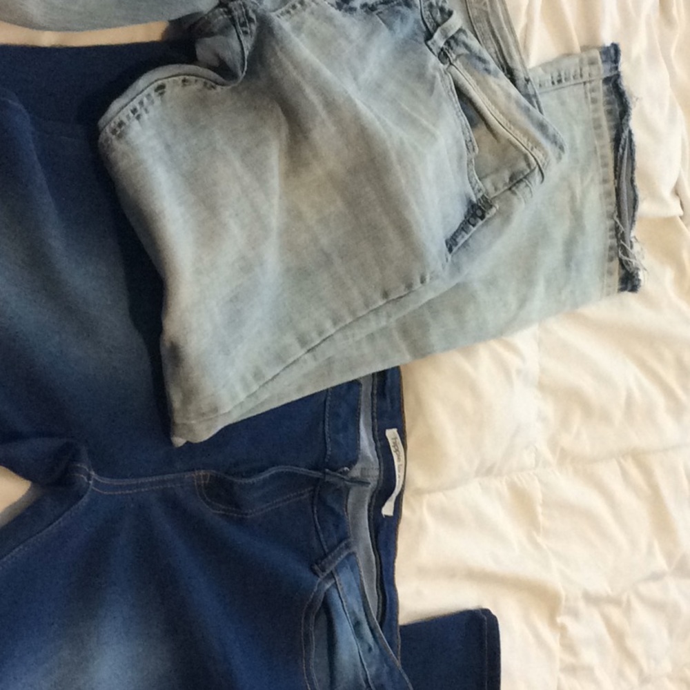 2 pair jeans